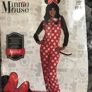 Minnie Mouse Adult Costume L/XL